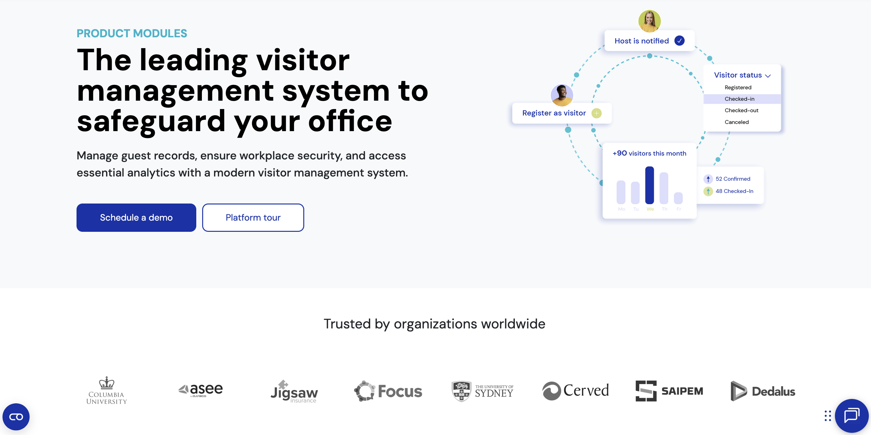 YAROOMS Best Visitor Management System