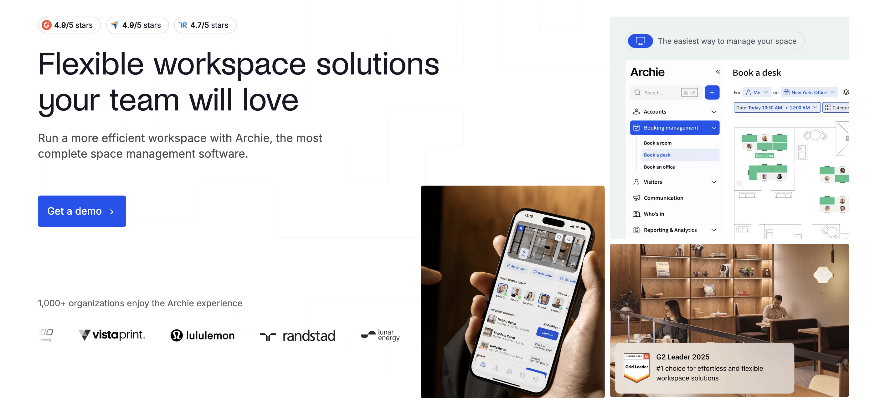 archie software for hybrid office management