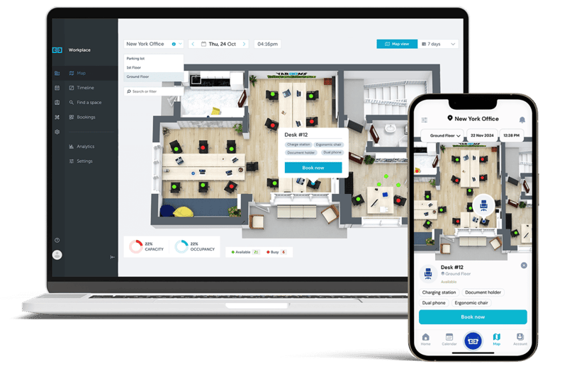 desk booking with yarooms